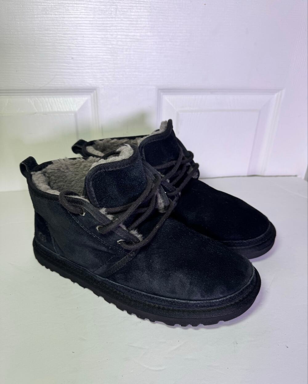UGG Neumel Black Suede Chukka Boots - Men’s Size 9